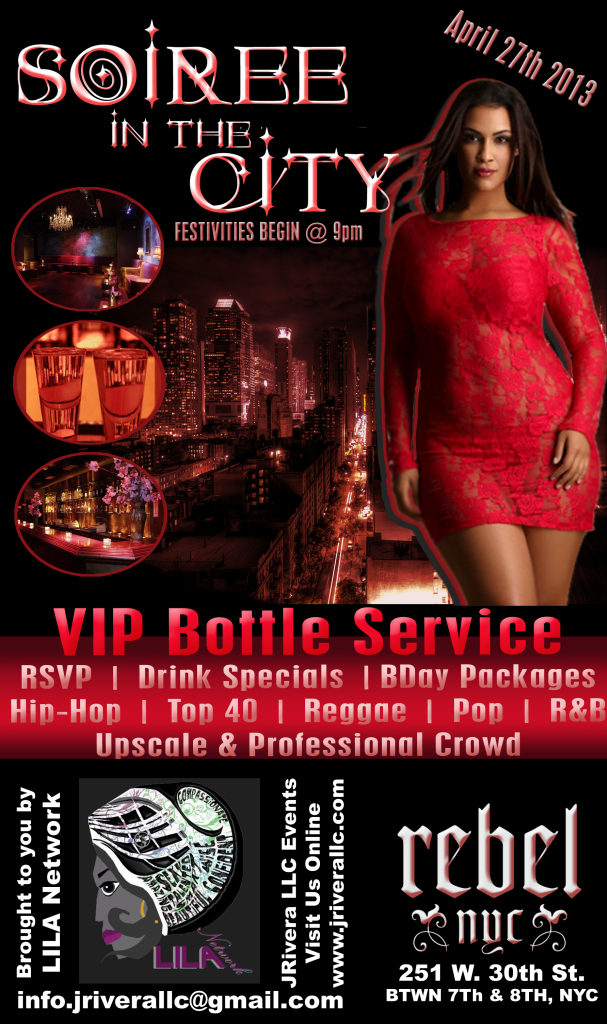 Soiree in the City Soiree in the City Flyer