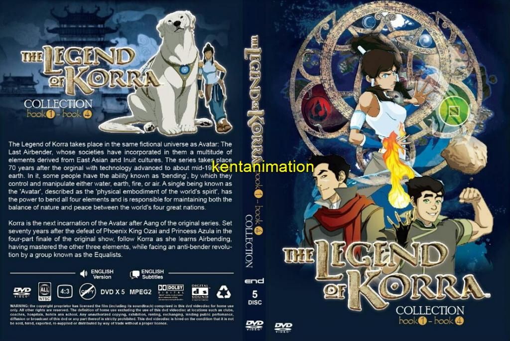 Amazoncom: Legend of Korra: The Complete Series Blu-ray