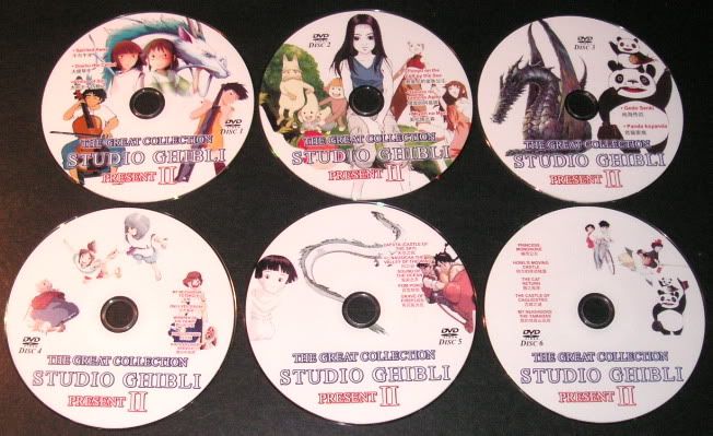 Dvd Studio Ghibli Movie Collection