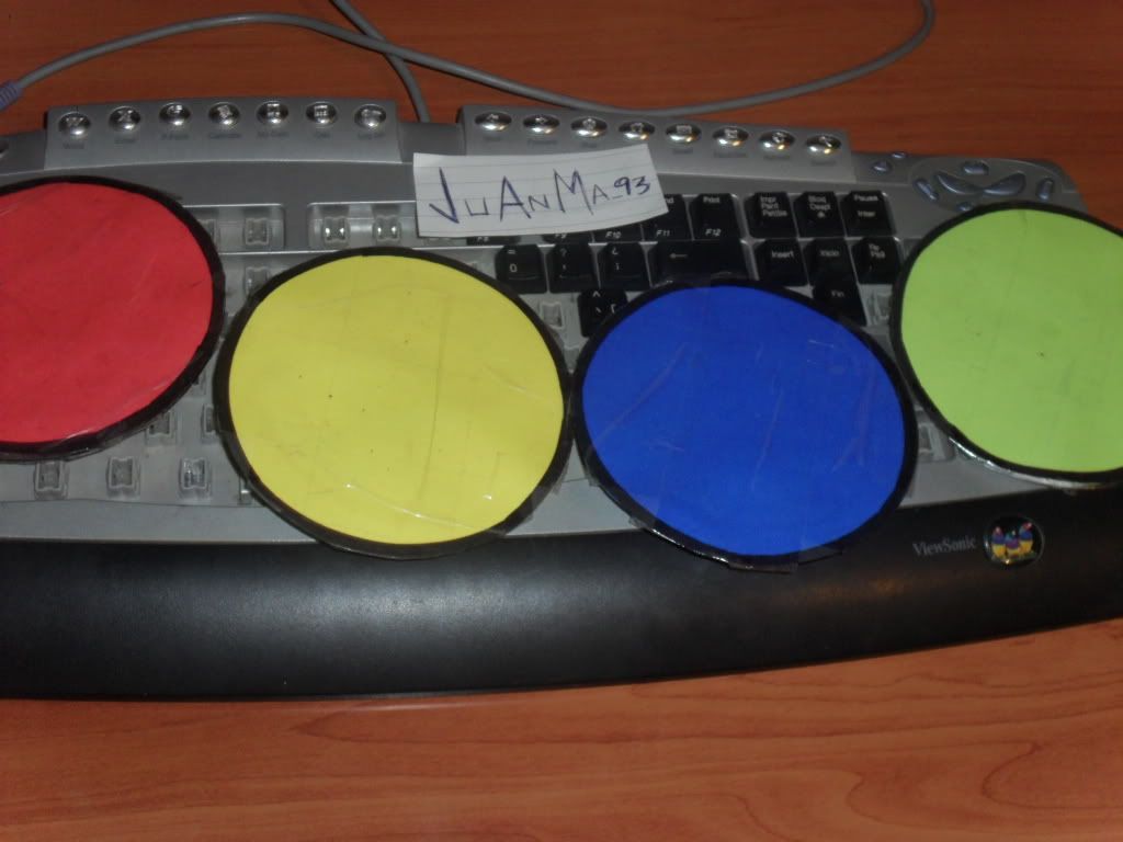 Batería para frets on fire, guitar hero o rockband! Batería para frets on fire, guitar hero o rockband!