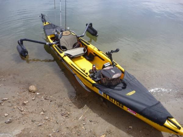 TexasKayakFisherman.com • View topic - Leaning Post/Outriggers