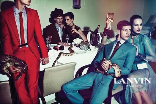 Lanvin spring summer 2012 advertising campaign by Steven Meisel