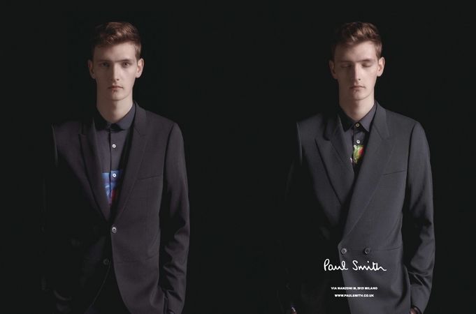 Paul Smith fall winter 2012/13 campaign : Yannick Abrath by Paul Smith