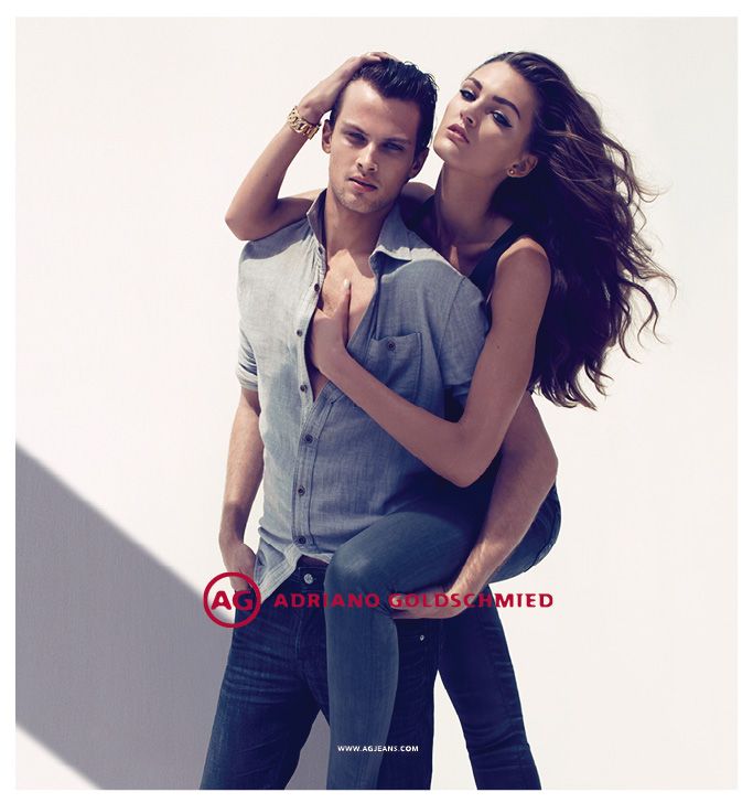 Taylor Fuchs and Ali Stephens for Adriano Goldschmied AG Jeans by Camilla Akrans