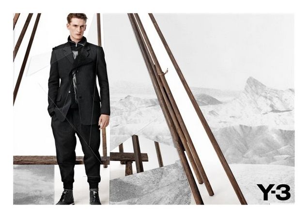 Y-3 fall winter 2012/13 campaign : Thomas Sottong by Collier Schorr