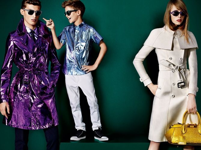 Burberry Prorsum spring summer 2013 advertising campaign with Charlie France
