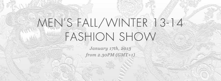 Louis Vuitton Menswear Fall Winter 2013/14 livestream