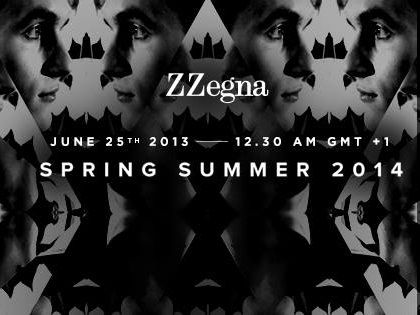 Z Zegna spring summer 2014 show livestreaming