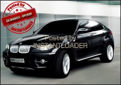 Bmw x6 3d model free download #6