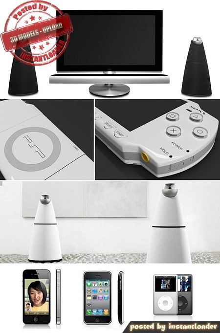 3D Models: Electronics & Gadgets - 3D Models 3D Models: Electronics & Gadgets - 3D Models
