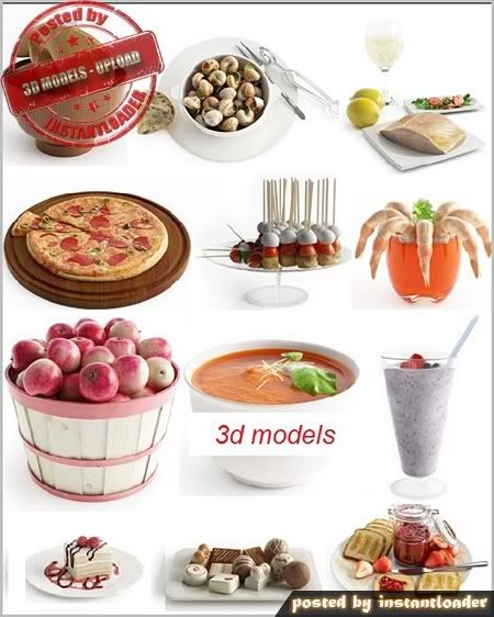 3D models: Food - 3D Models 3D models: Food - 3D Models