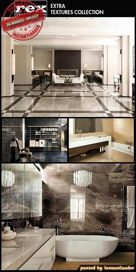 3D Rex Ceramic and Tile Textures Collections - 3D Models 3D Rex Ceramic and Tile Textures Collections - 3D Models