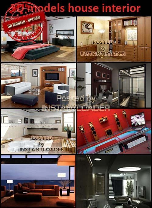 3D Models House Interiors - 3D Models 3D Models House Interiors - 3D Models