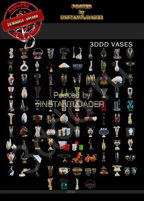 3DDD Models - Vases Collection - 3D Models