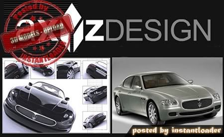 AXYZ DESIGN - 3D Models Maserati 3200GT & Quattrop - 3D Models