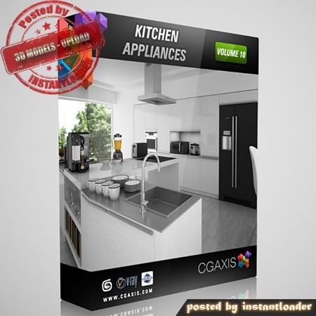 CGAxis Models Volume 10 Kitchen - 3D Models CGAxis Models Volume 10 Kitchen - 3D Models