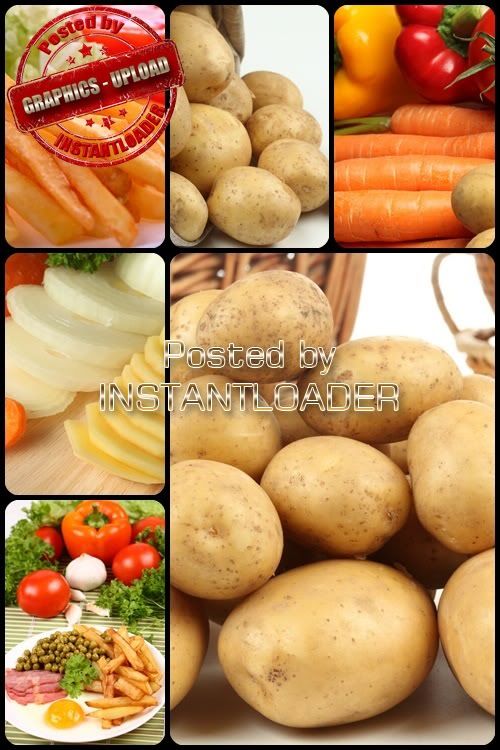 Potatoes & Vegetables - Stock Images
