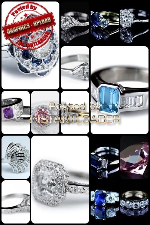 Diamond Rings - Stock Images