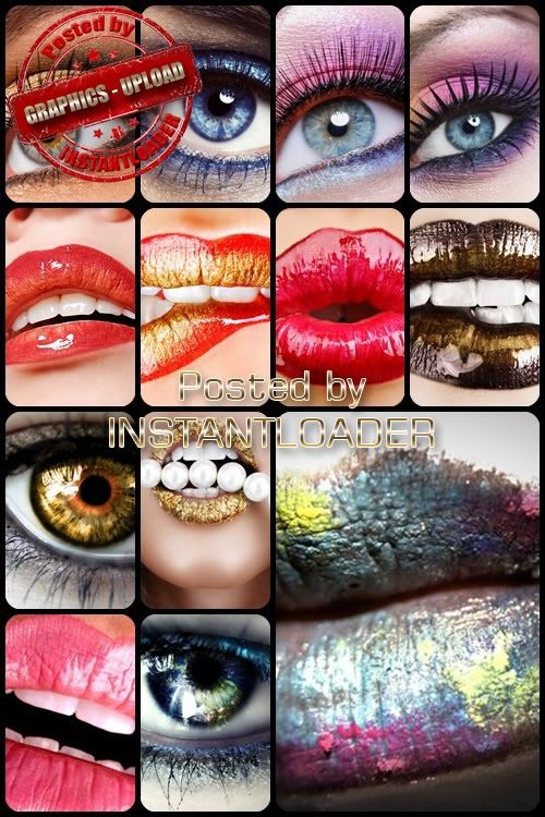 Eyes & Lips - Stock Images Eyes & Lips - Stock Images