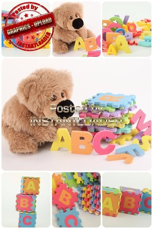 Kid039;s Bear - Stock Images