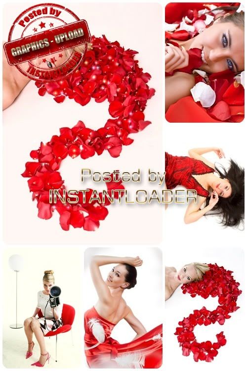 Red Females - Stock Images