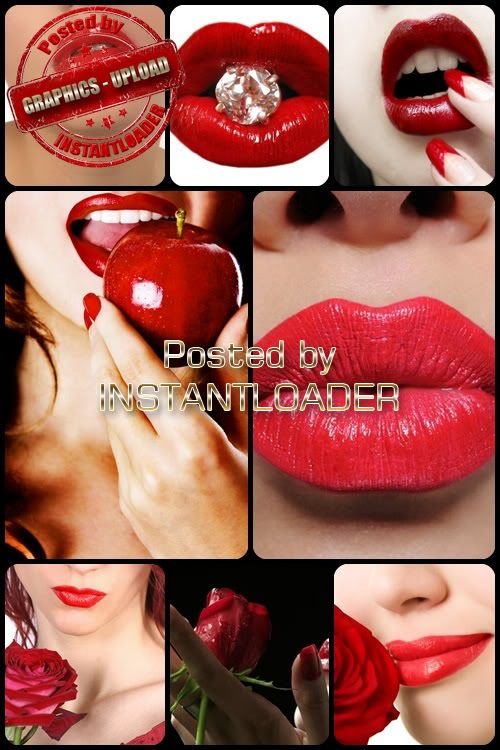 Red Lips - Stock Images Red Lips - Stock Images