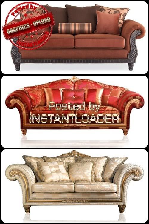 Sofa Furnitures - Stock Images