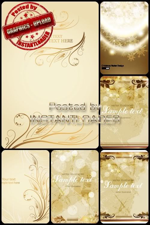 Vector Invitation Templates - Vectors