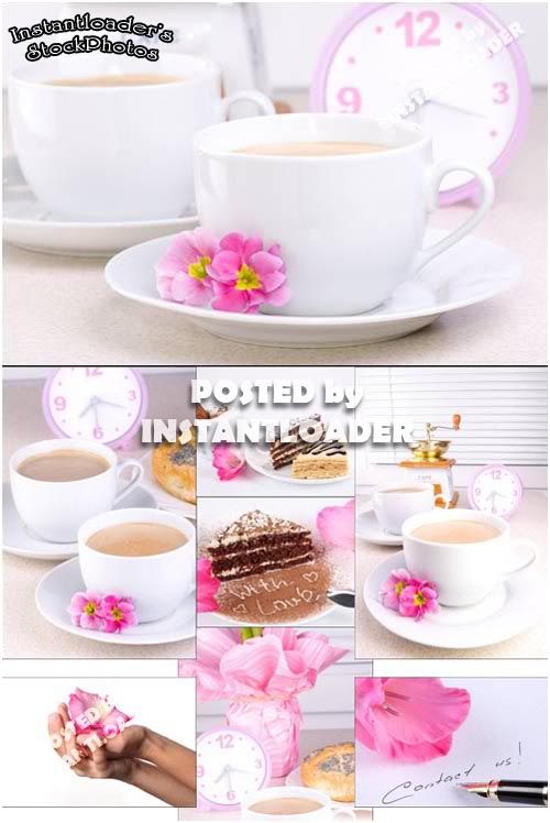 Pink Coffee - StockPhotos