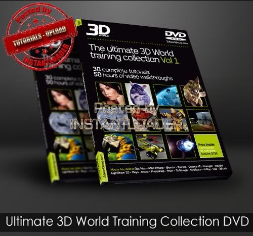 Ultimate 3D World Training Collection DVD Vol 1 - Tutorials