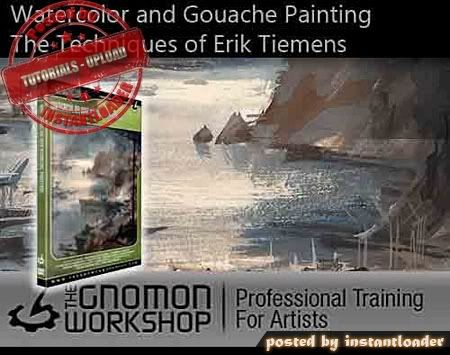 Watercolor and Gouache Painting - The Techniques of Erik Tiemens - Tutorials