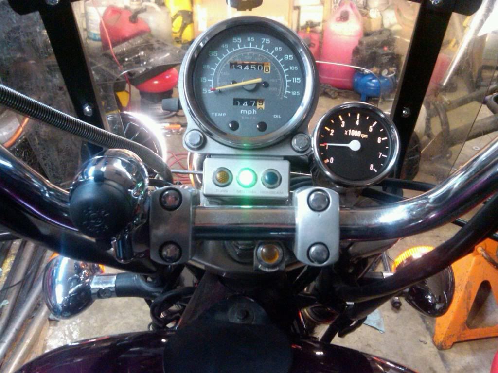 2007 Honda shadow tach #3