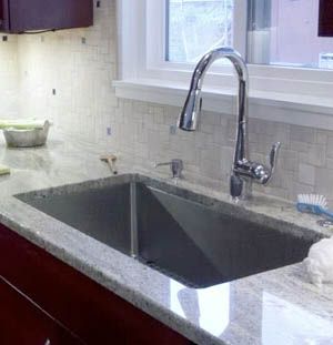 SS Sink Kraus 0.75 radius vs. Vigo Zero radius