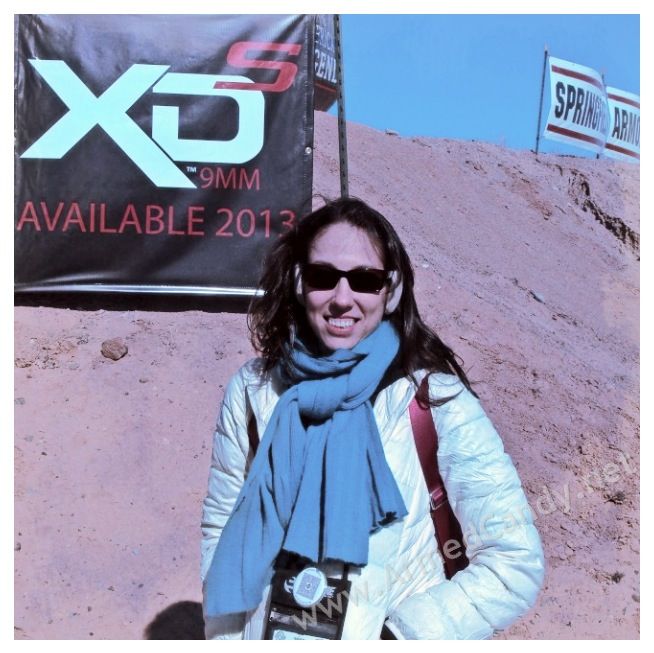 Gabby & XDs at SHOTShow  Media Day 2013