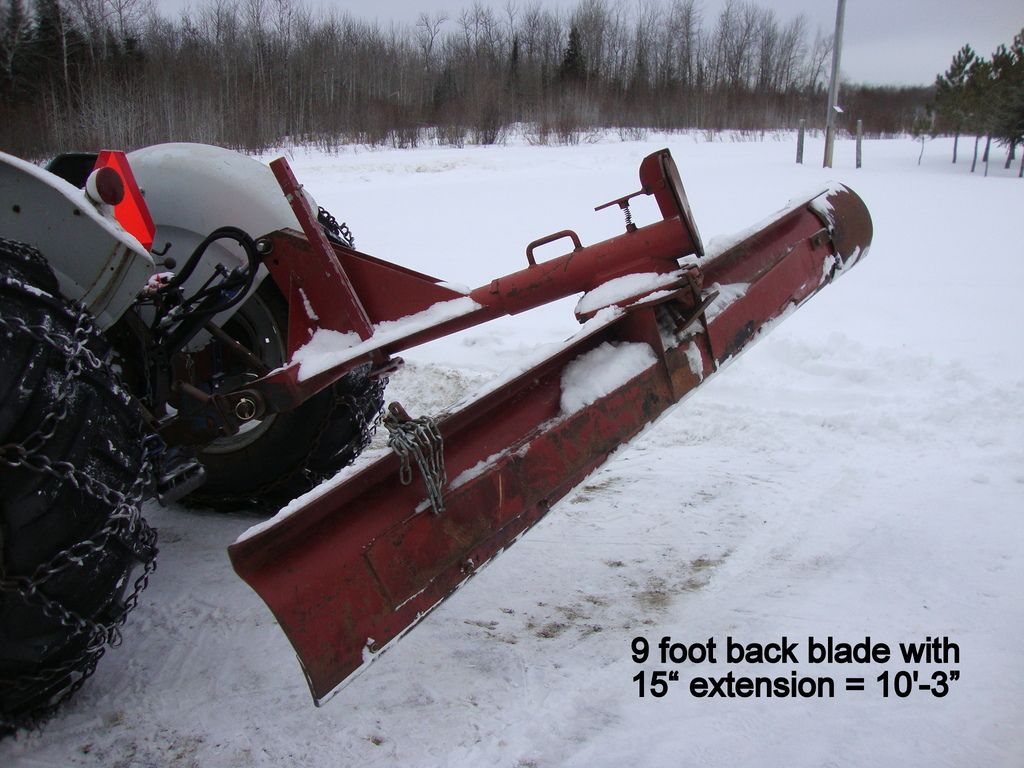 Back blade with extension My Tractor Forum