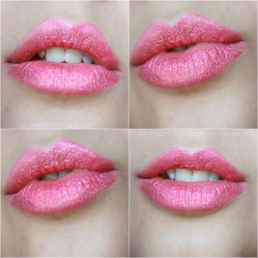 Pink Glitter Lips 4