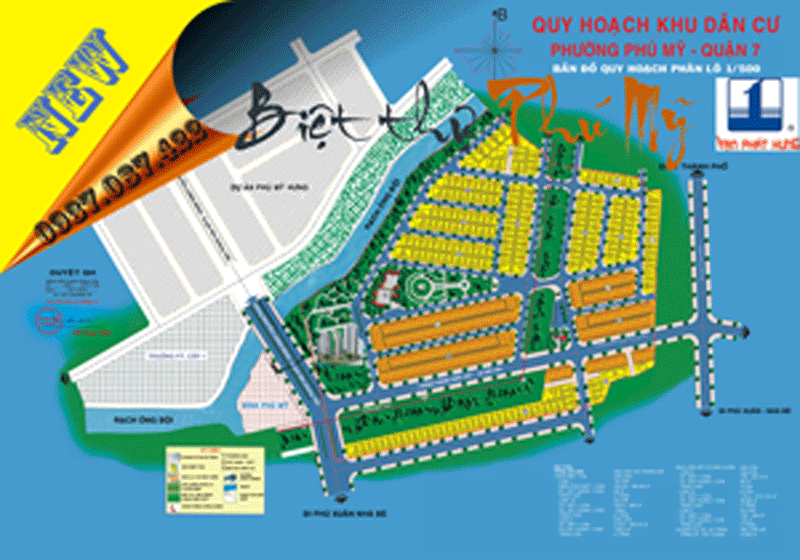 Biệt thự Phú Mỹ 220.5m2