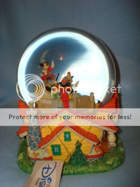 Disney Snowglobe Mickey Through the Years super RARE my LAST ONE New 