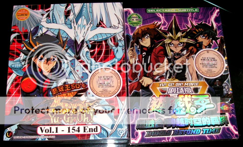 DVD Yu Gi Oh 5d’s 1 154 5ds + Bonds Beyond Time Movie  