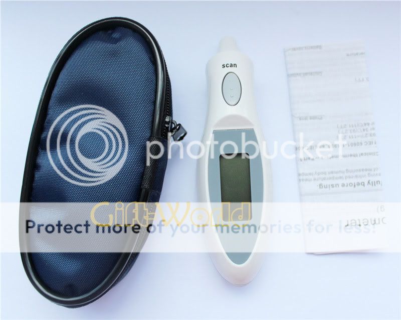 Infrared IR Portable Digital Ear Thermometer Baby Kids 1114  