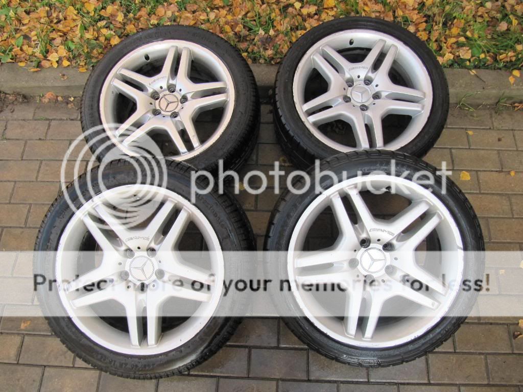 Original S55 CL55 AMG R18 felgen Alufelgen 9,5 x 18 STYLING IV 8,5 x